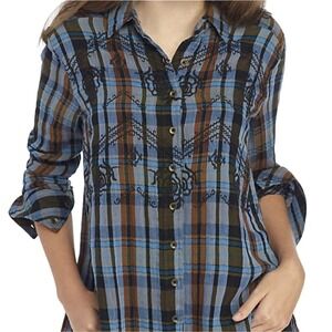 Free People Magic Embroidered Top NWT‎ SZ XS